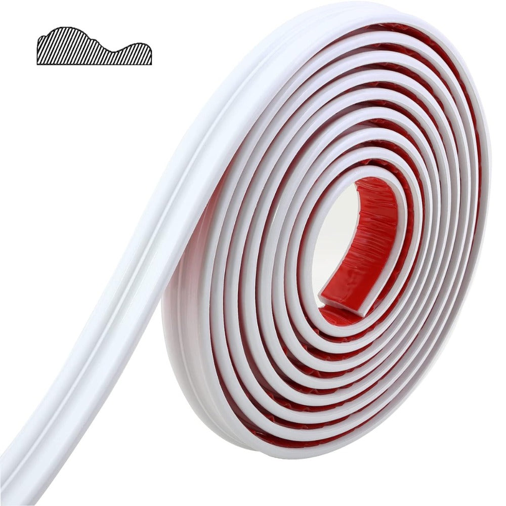 Selbstklebende und flexible Wandverkleidung