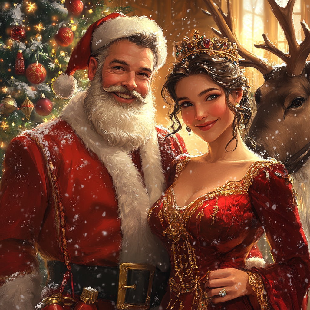 Mr & Mrs Claus | Custom Portrait